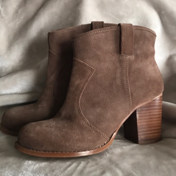 Splendid Leather Heeled Booties - Picture 2 of 4